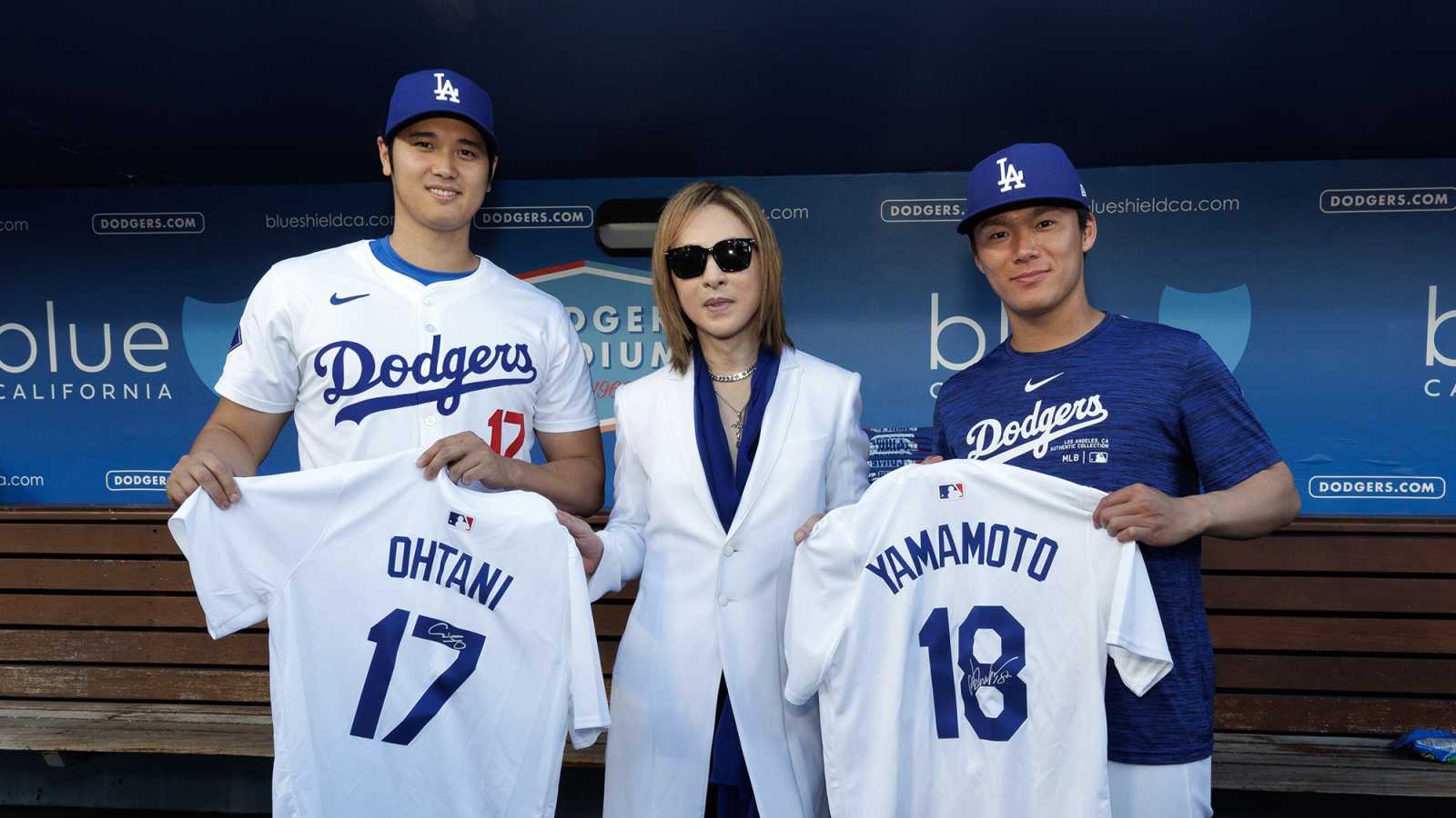 YOSHIKI Shares Footage from Performance of U.S. National Anthem at L.A. Dodger Stadium © YOSHIKI. All rights reserved.